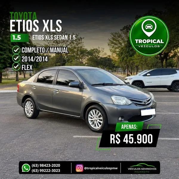 Toyota Etios 1.3 Flex 16V 5P Mec. 2014