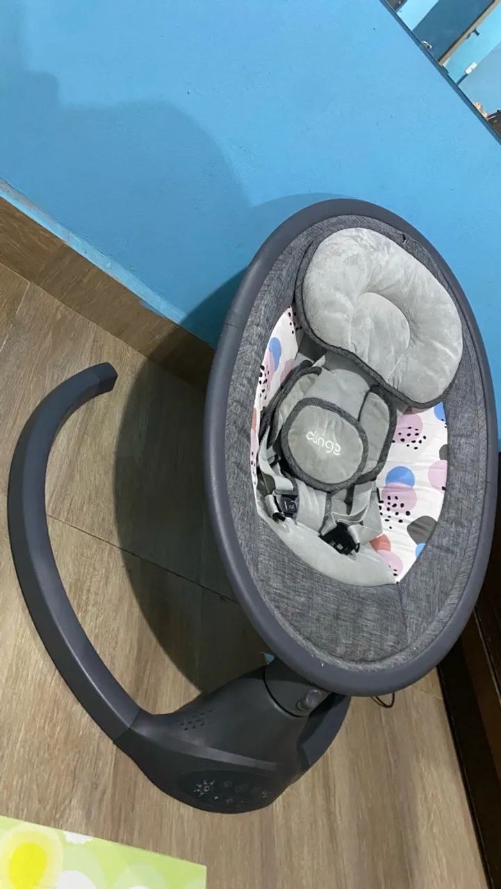 Cadeira De Balanço P/ Bebê Joyful Clingo Com Bluetooth - Foto 2