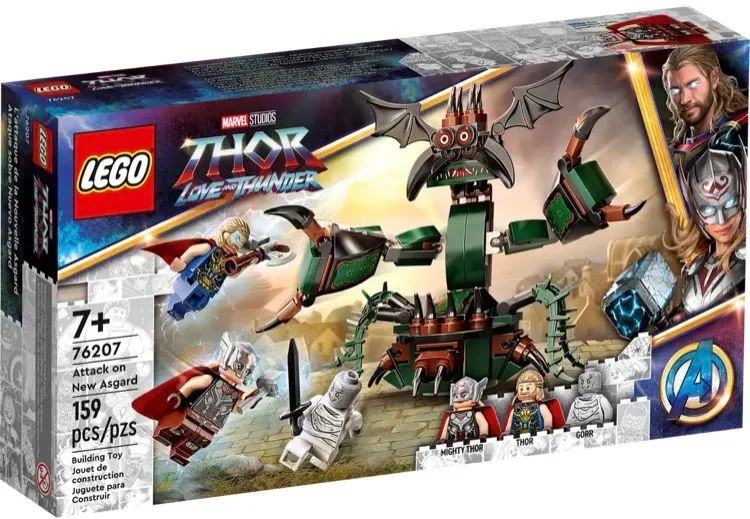Lego Marvel 76207 - Ataque em Nova Asgard - Novo 