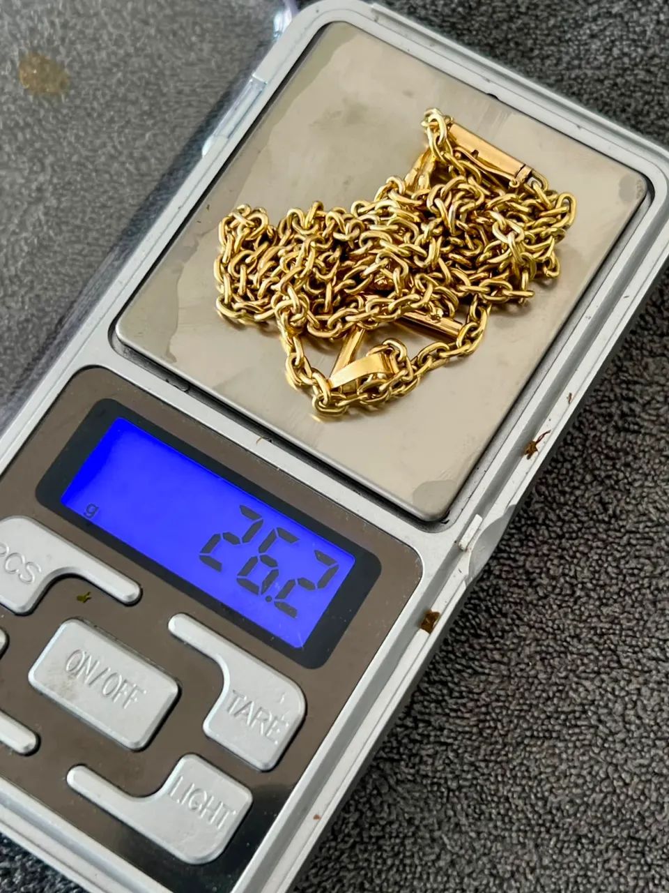 Corrente masculina ouro 18 