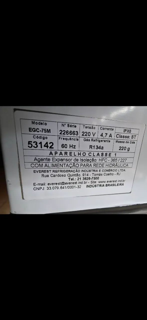 MÁQUINA DE GELO EVEREST - Foto 2