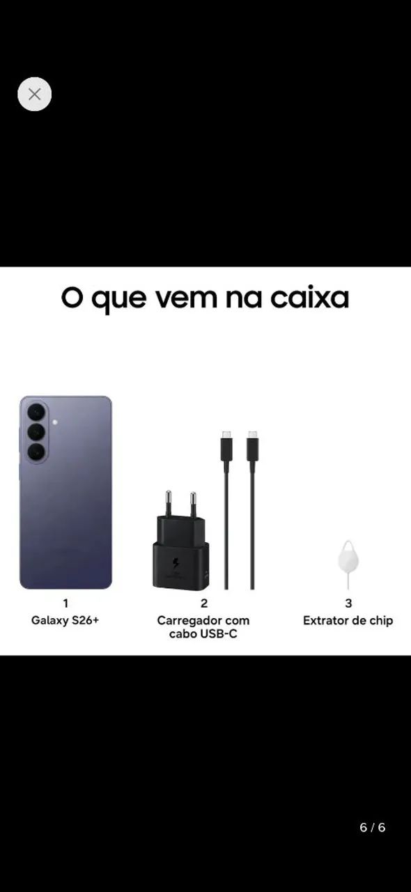 SAMSUNG S26+ PRETO 512Gb 12gb ram - Foto 2