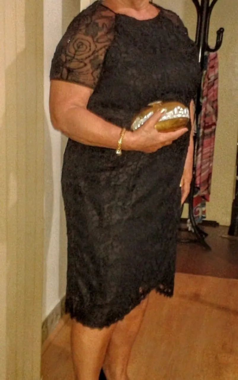 VESTIDO DE RENDA SUELY CENCINI - Foto 2