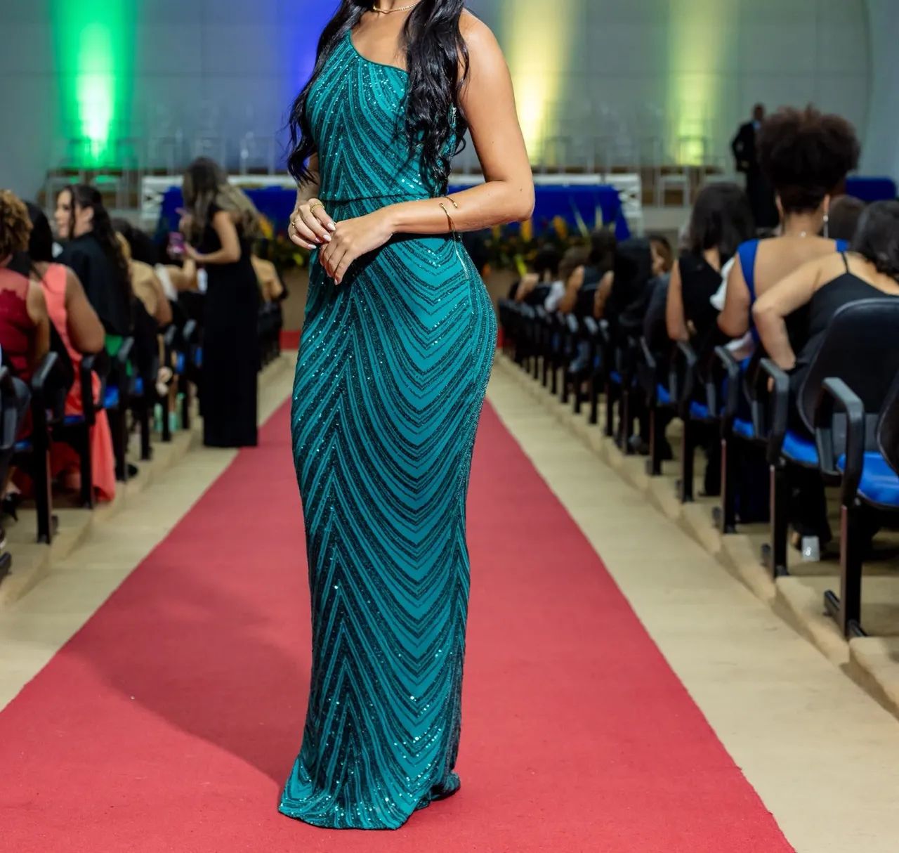 Vestido de Festa Longo Verde  - Foto 4