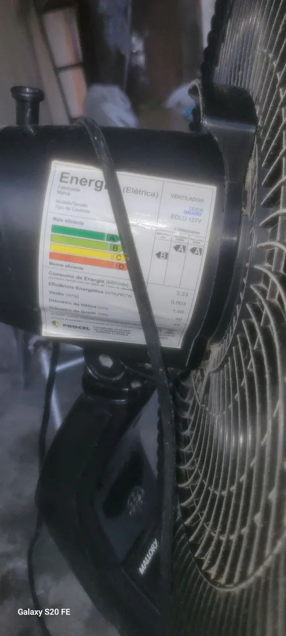 Ventilador Mallory eolo 127v - Foto 2