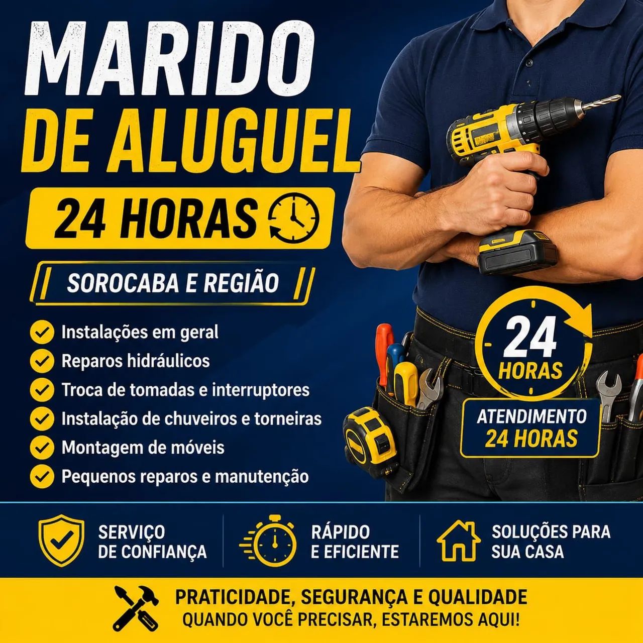 MARIDO DE ALUGUEL ELETRICISTA E ENCANADOR 