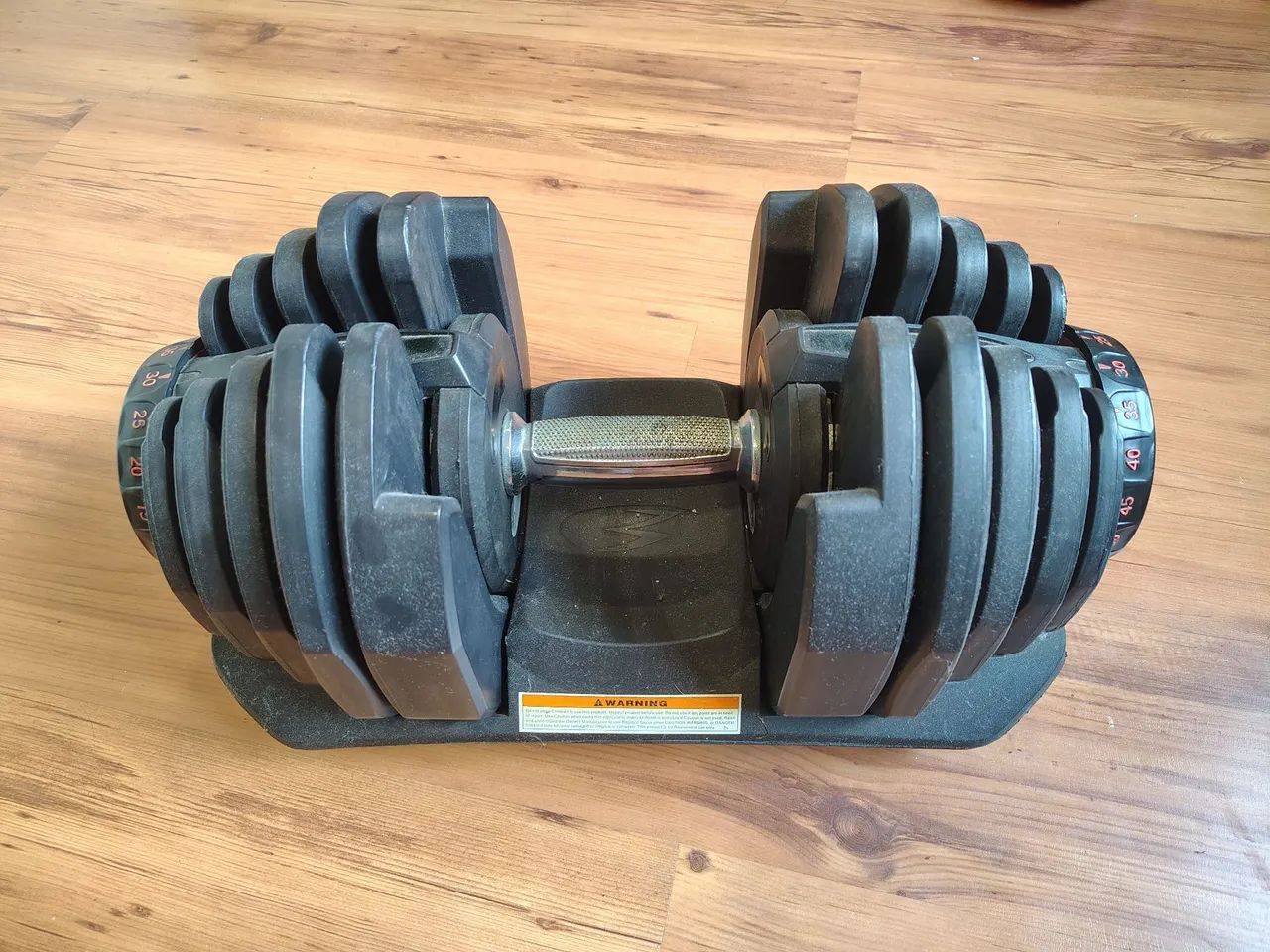Halter Regulavel 90g Dumbell Ajustável Anilhas  - Foto 2