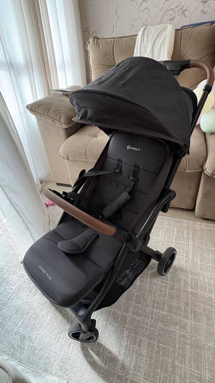 Carrinho de Bebê Safety 1st, Spark Splus, 0 meses a 22 kg, Black Graphite - Foto 5