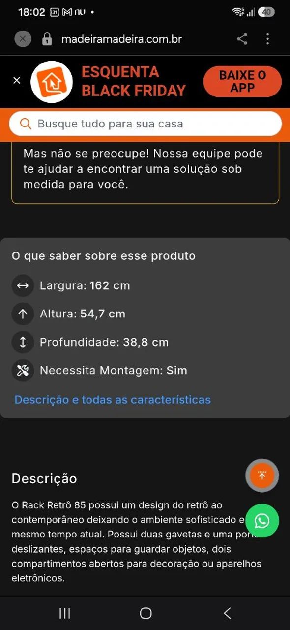 Rack para tv - Foto 4