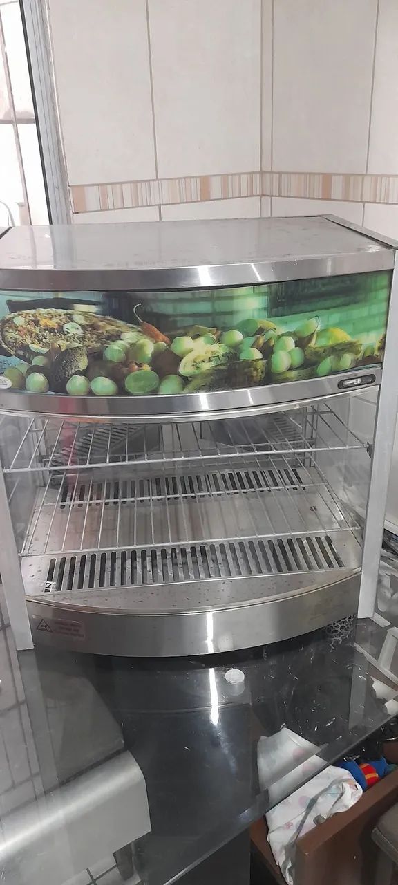 EXPOSITOR  PARA SALGADOS E TORTAS 