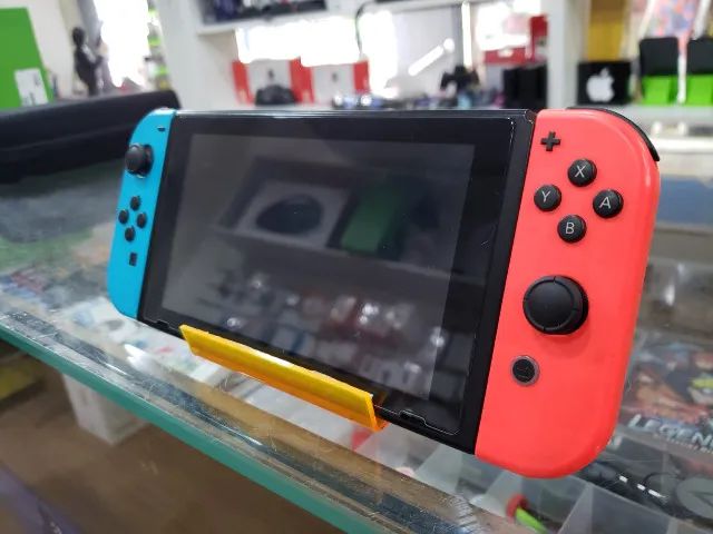 Nintendo switch v1 seminovo sem dock  - Foto 3