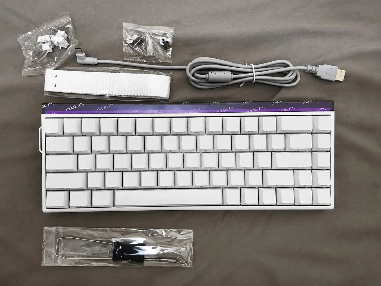 Teclado Magnético AULA HERO 68HE - NOVO - Foto 5