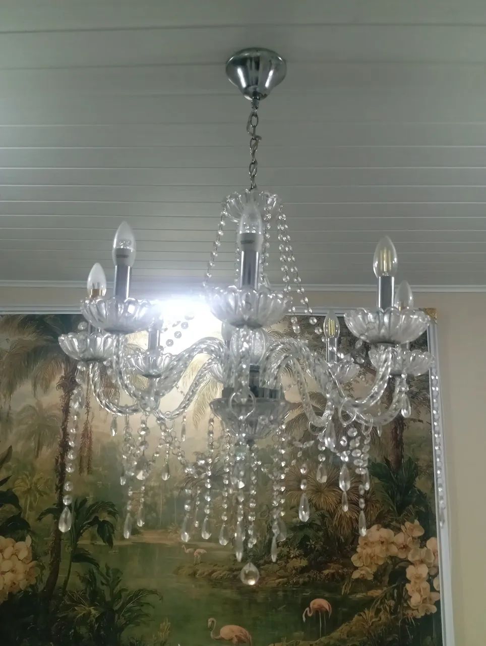 Lindo com Lustre 8 Lampadas - Foto 4