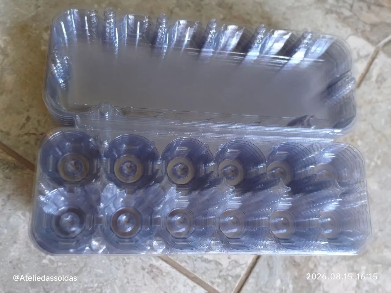 Embalagem de ovos com 12 de pino  - Foto 3