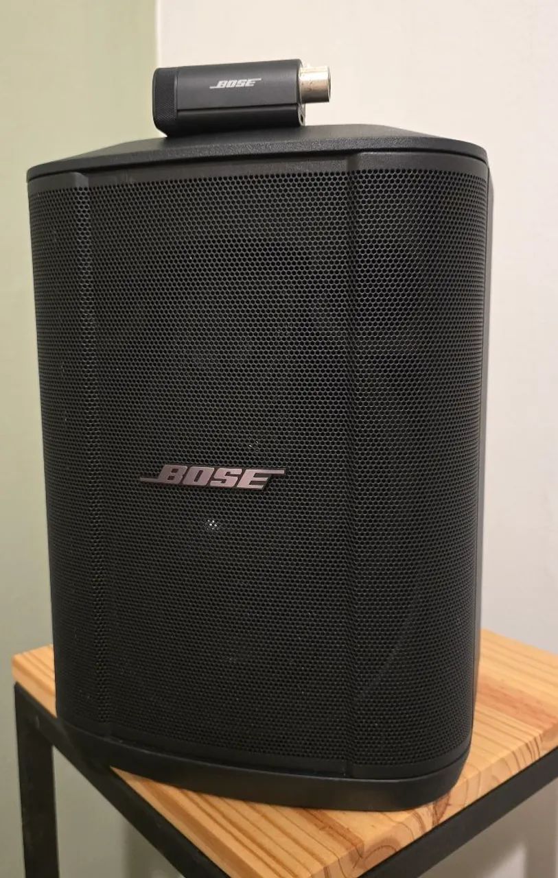 Bose S1 Pro+, Bag, Transmissor sem Fio Xlr Bose e Shure SM58