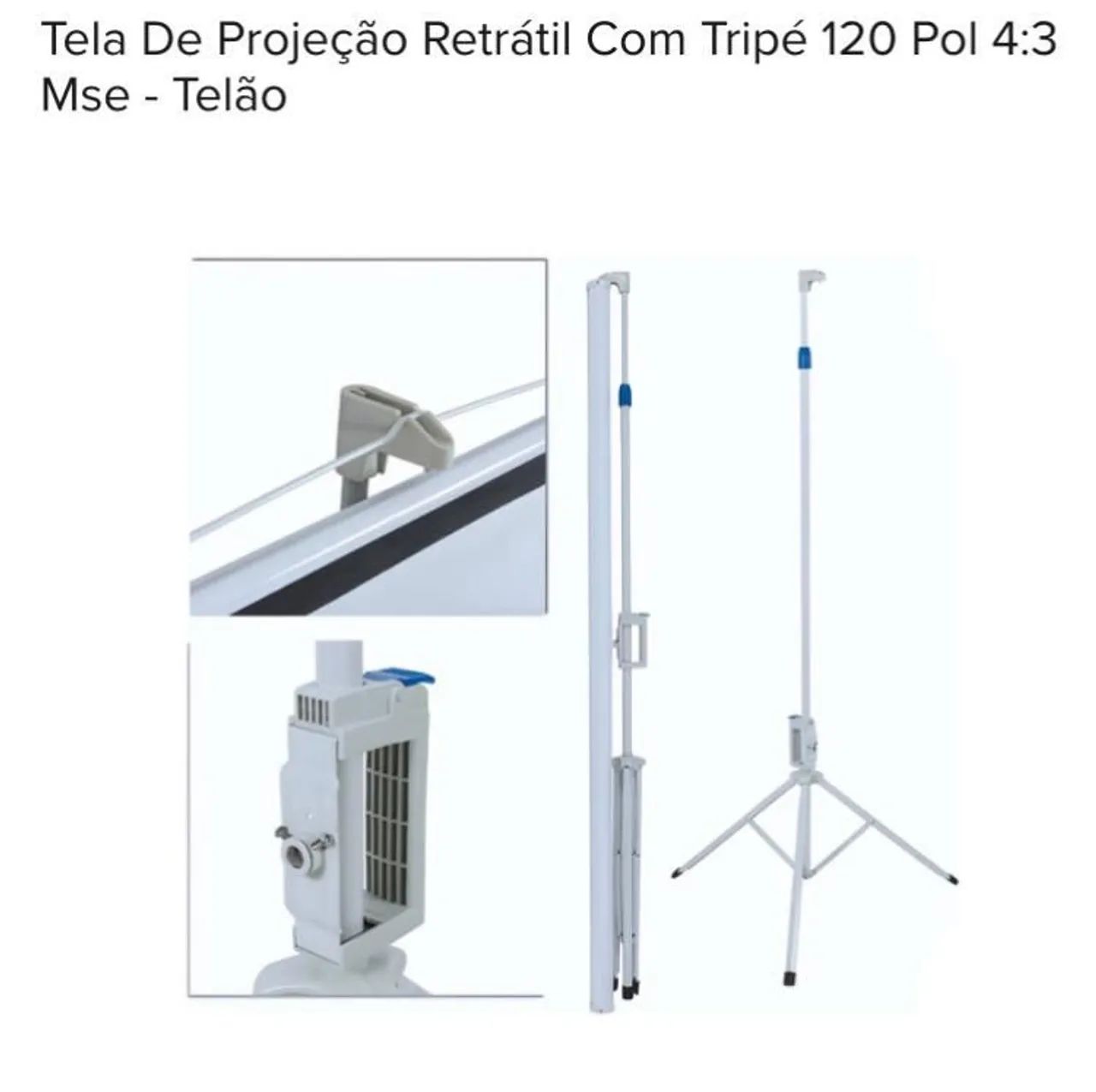 Tripé tela projetora