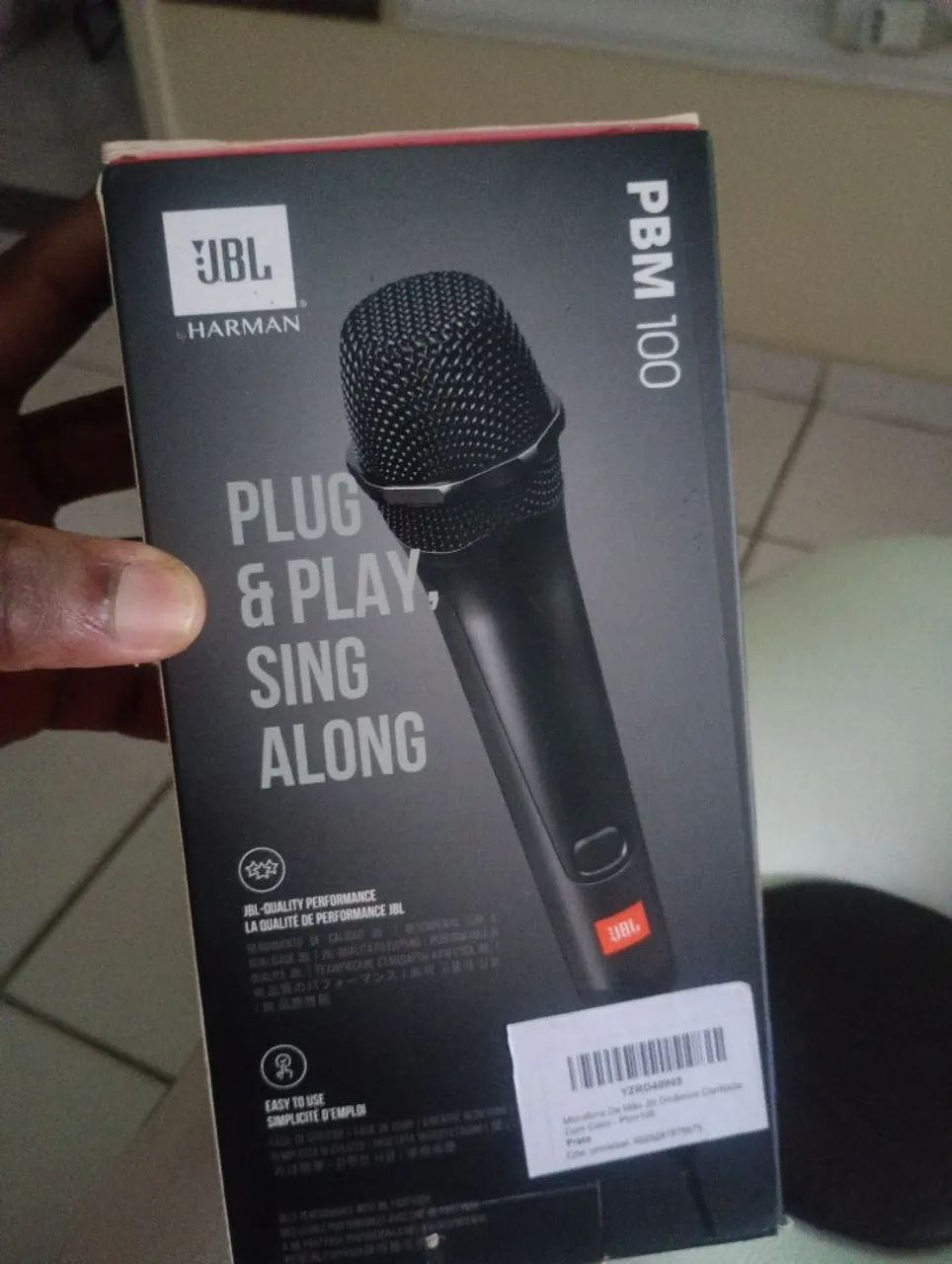 Microfone ? JBL com fio (novo) - Foto 5