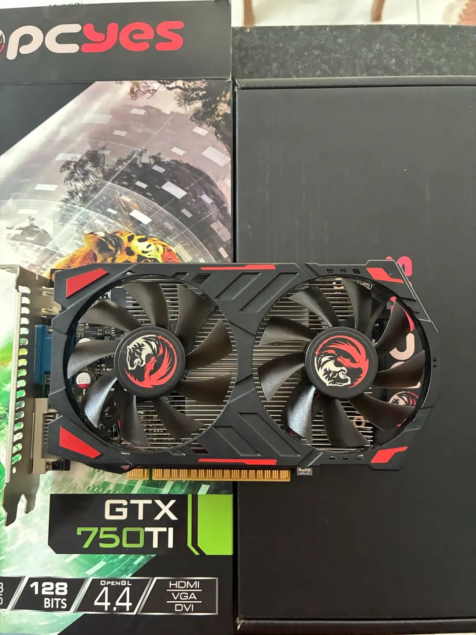 GTX 750 ti/ 2gb pcyes