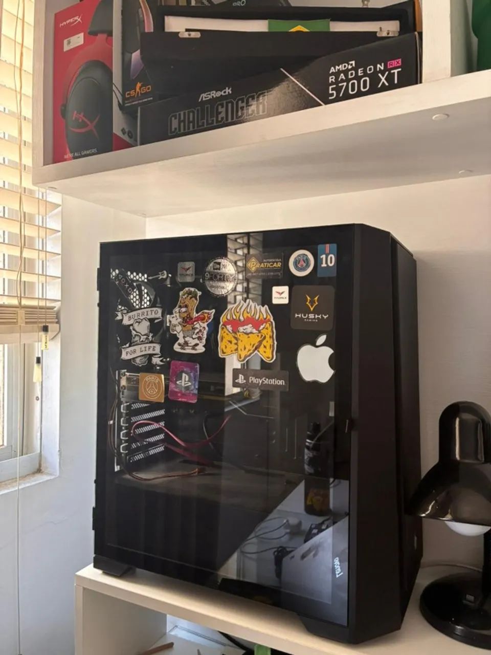 PC Gamer i5-9400F + RX 5700 XT + 16GB RAM - SSD+HD 1.25TB - Foto 3