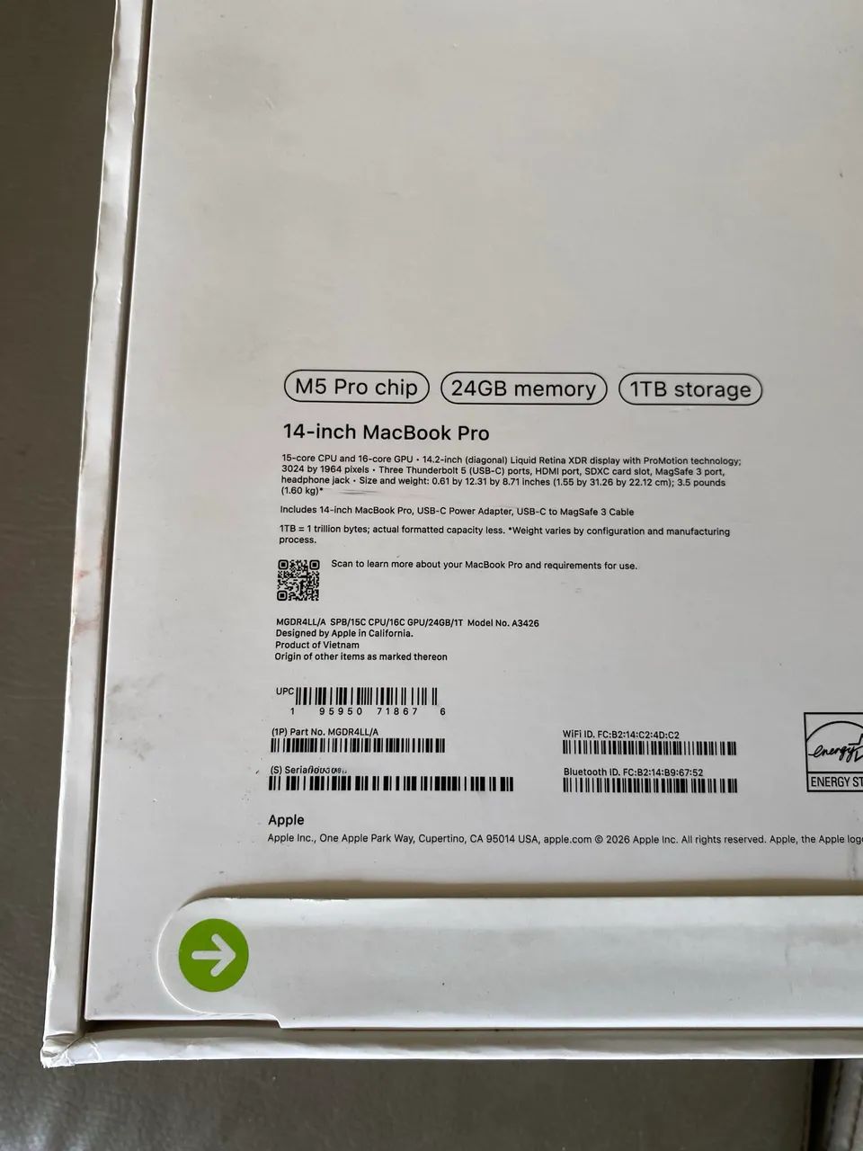 MacBook Pro M5 Pro 24GB/ 1TB - Foto 2