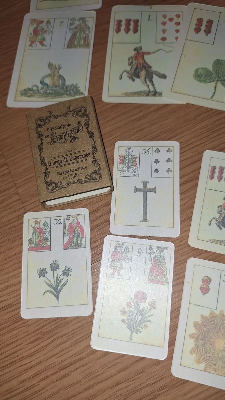 Kit baralho e mini baralho - Jogo da Esperança - lenormand - Foto 3
