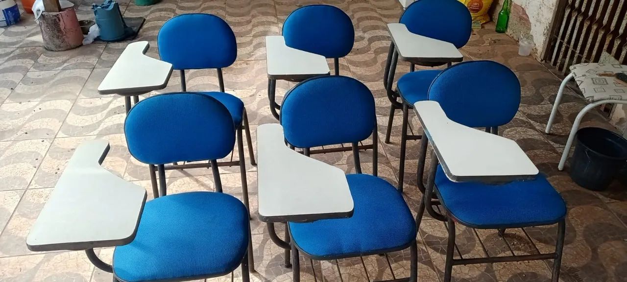 Cadeiras com braço - escolar - Foto 4