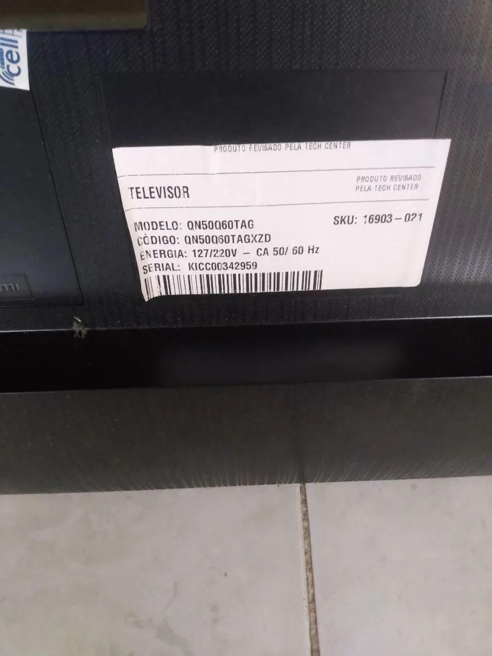 Placa televisão Samsung qn50q60tag - Foto 4