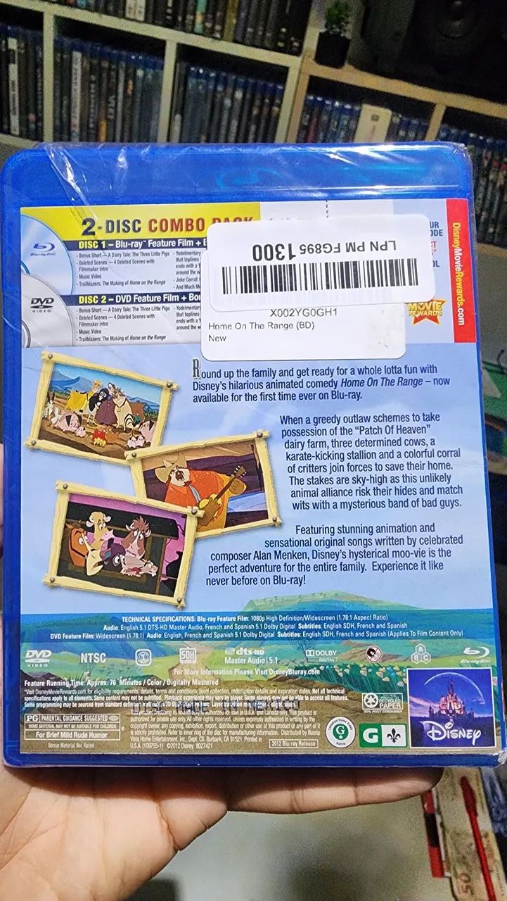 Blu-ray + DVD Nem Que A Vaca Tussa Lacrado  - Foto 2