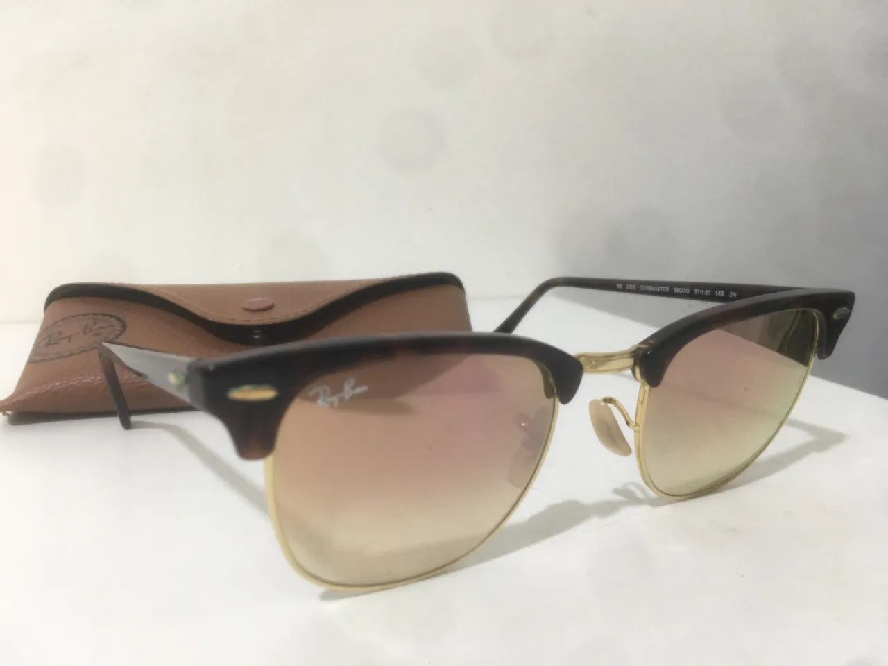 Óculos Rayban Original Clubmaster Rosé