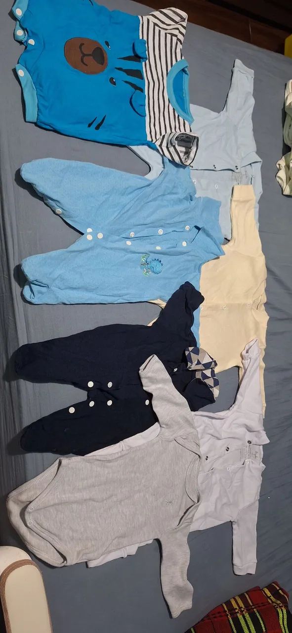Canguru e lote roupas rn - Foto 4