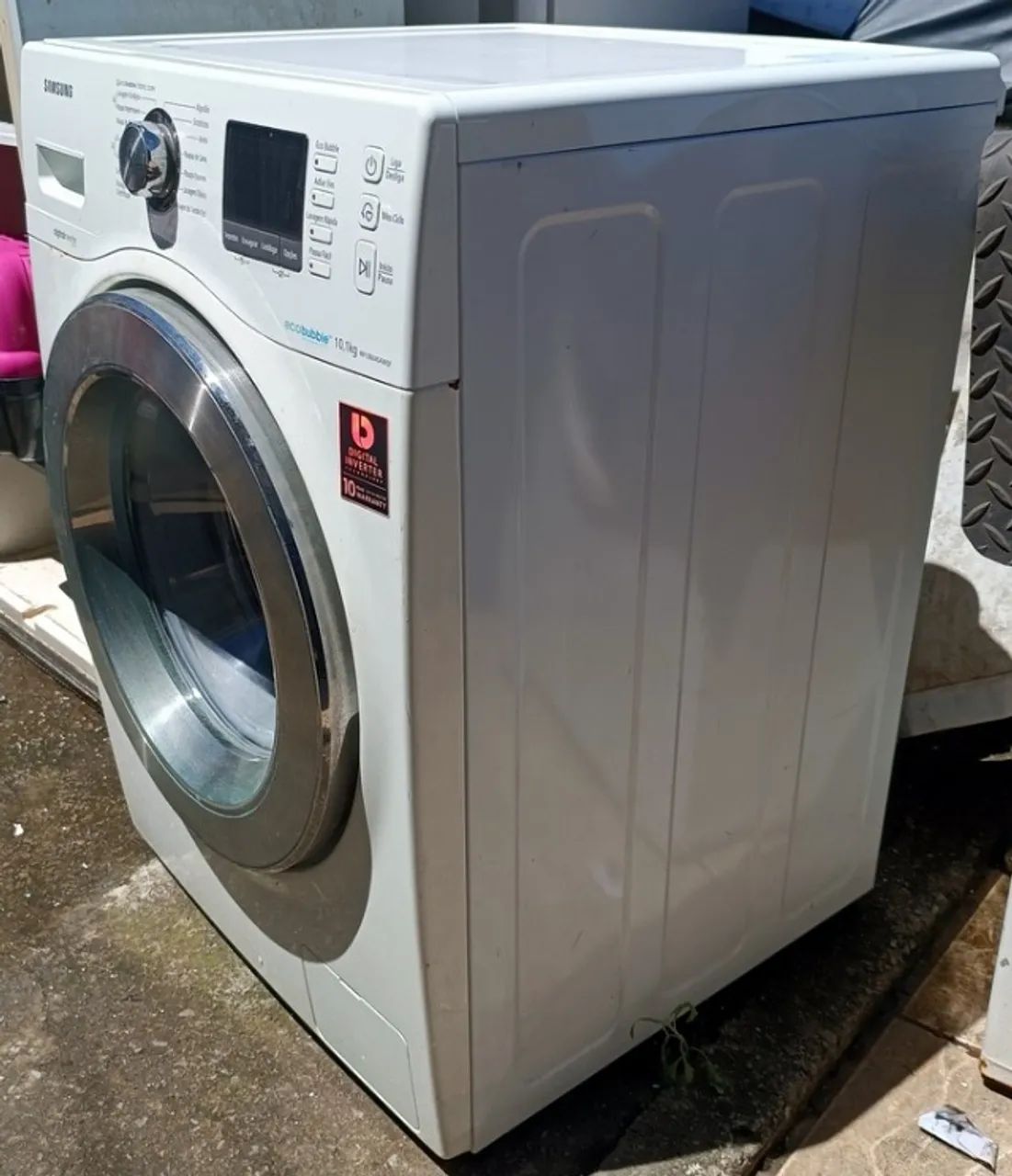  Lavadora  Samsung EcoBubble WD10M - Foto 3