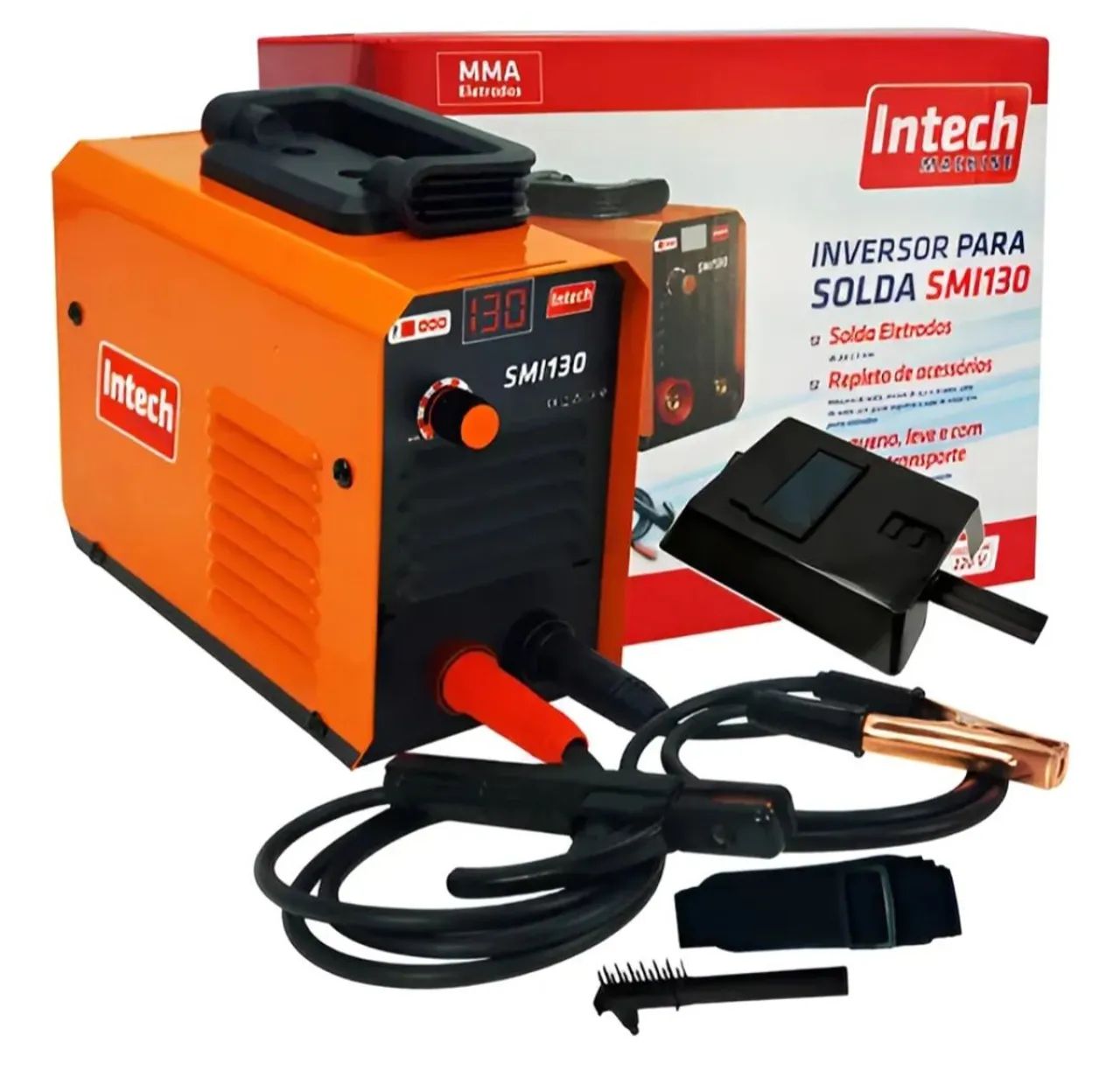 Maquina de Solda Inversora 130A Intech machine 127v ou 220v