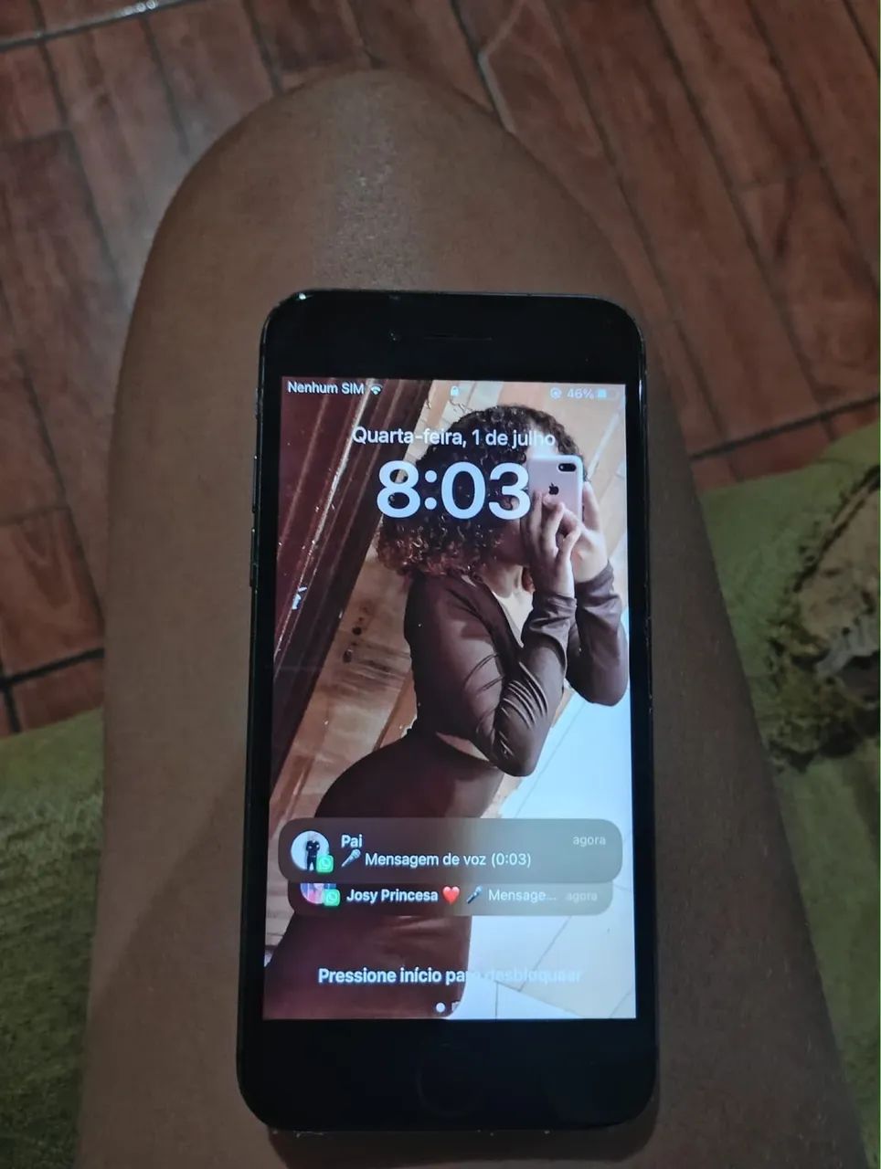 Vendo iPhone 8 bateria 100 porcento - Foto 2