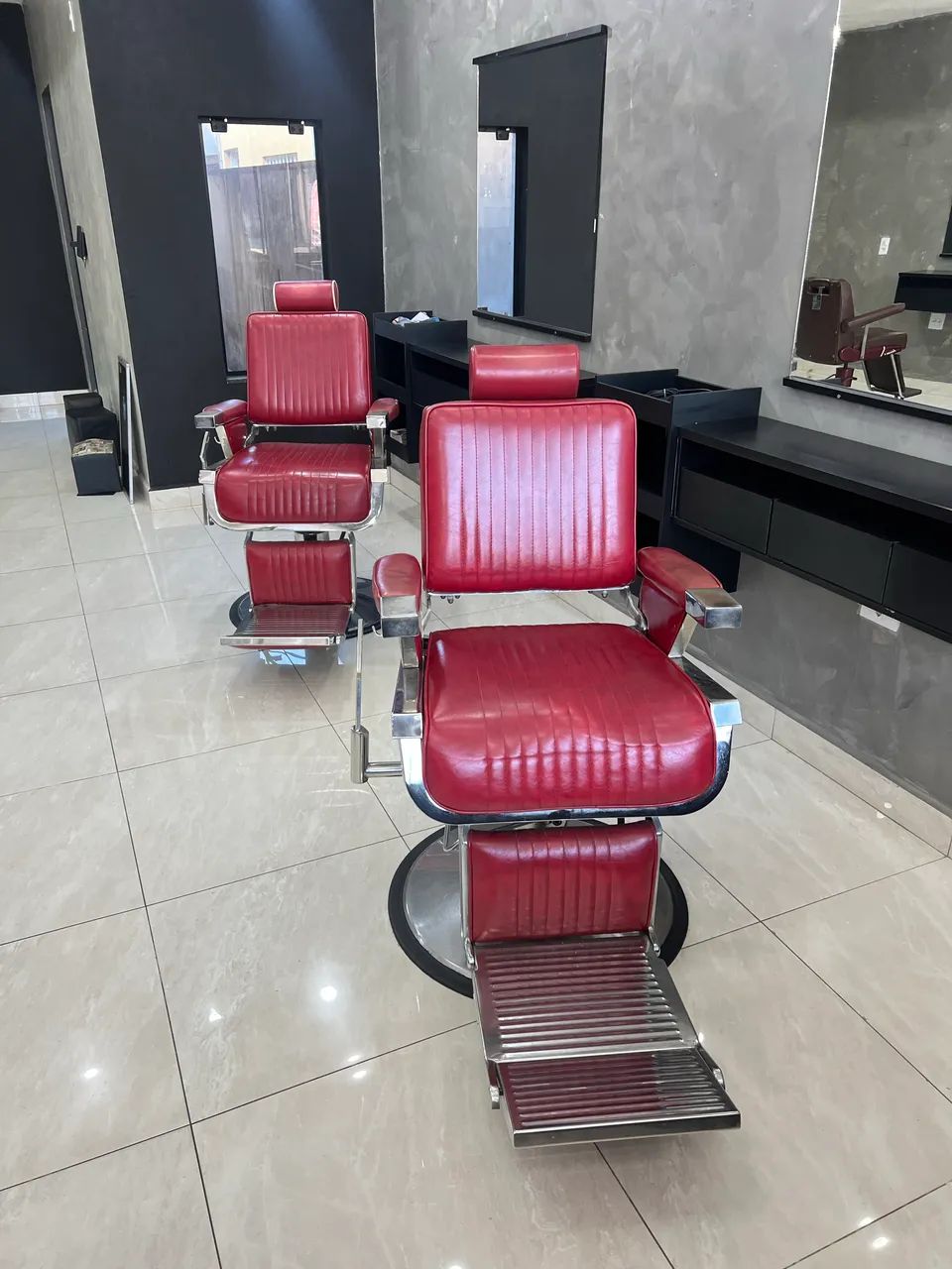 Cadeiras de barbeiro profissional 