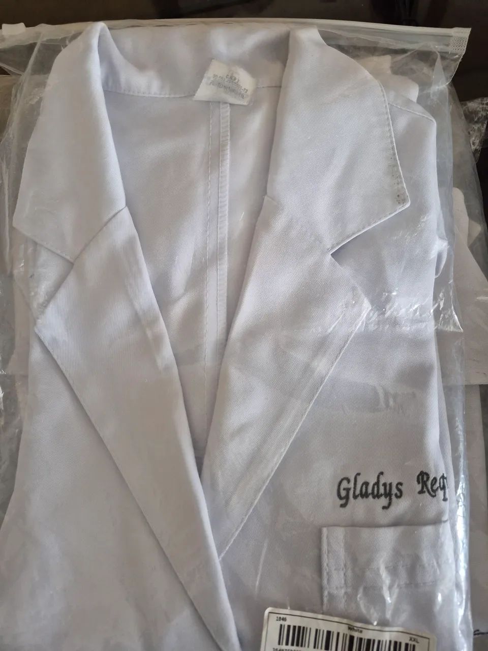 Jaleco branco P