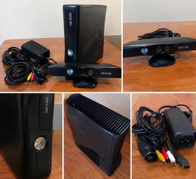Vendo Xbox 360 com Kinect - Com Defeito