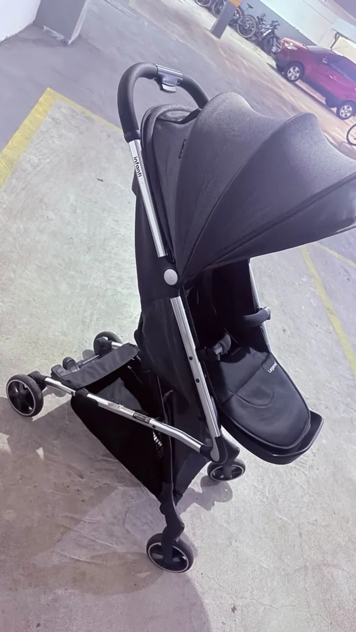 CARRINHO COM BB CONFORTO INFANTI SEMI NOVO 