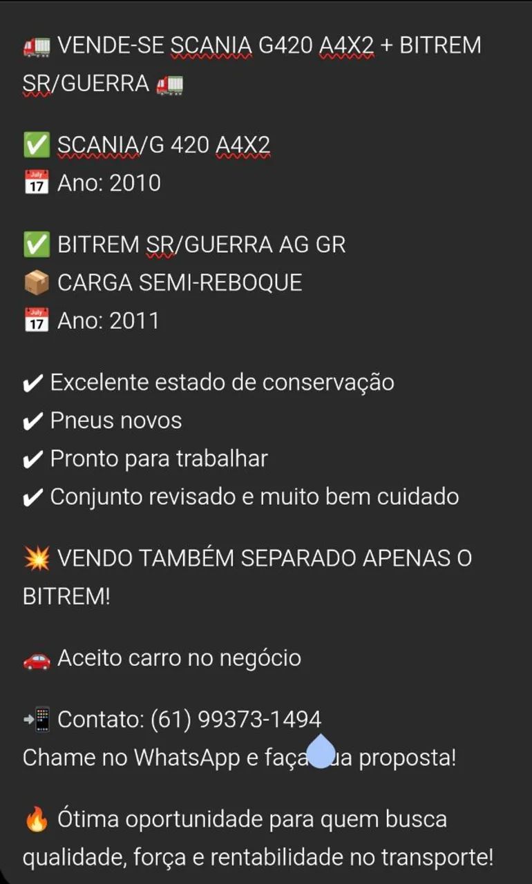 BITREM SR garra cargas  - Foto 4