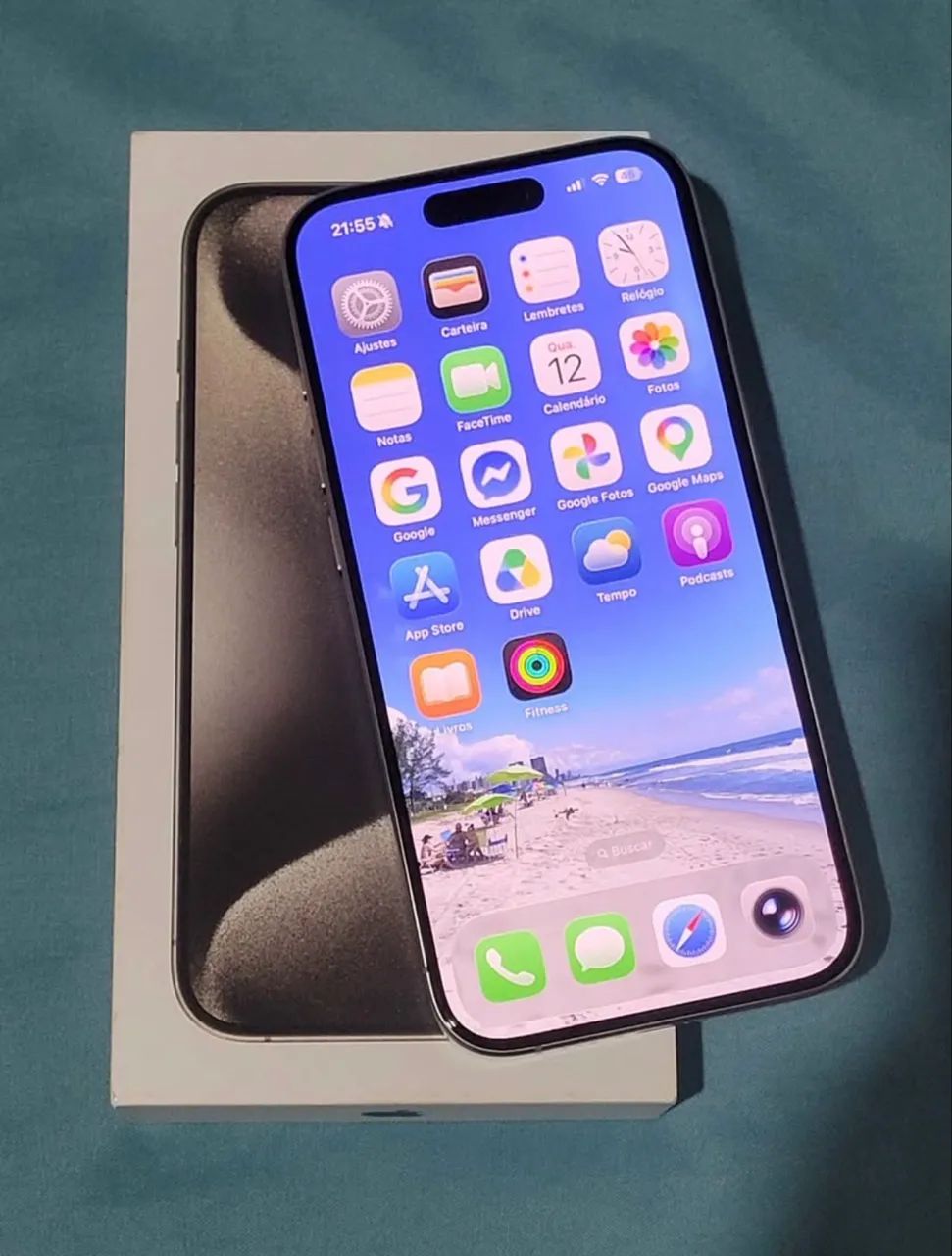 IPHONE 15 PRO TITANIUM NATURAL