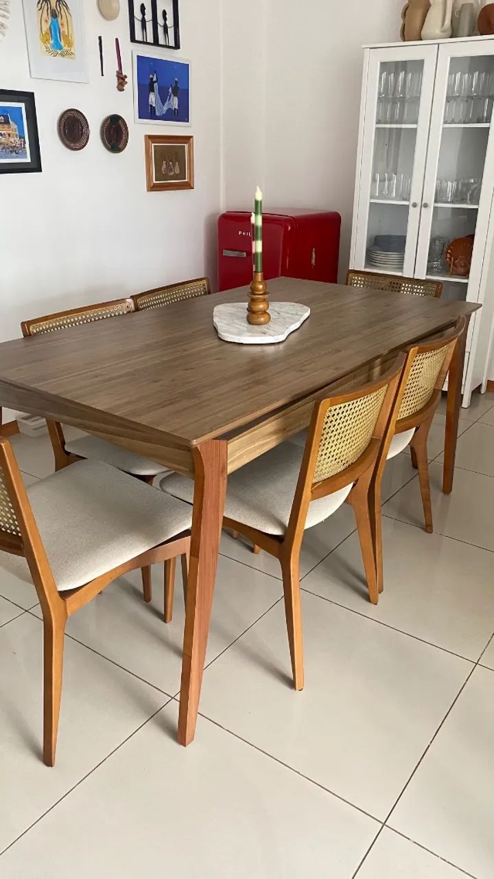 Mesa de jantar retangular - Foto 5