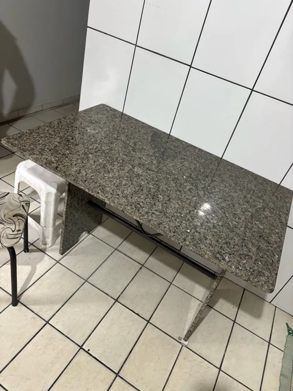 MESA DE GRANITO CINZA - Foto 5