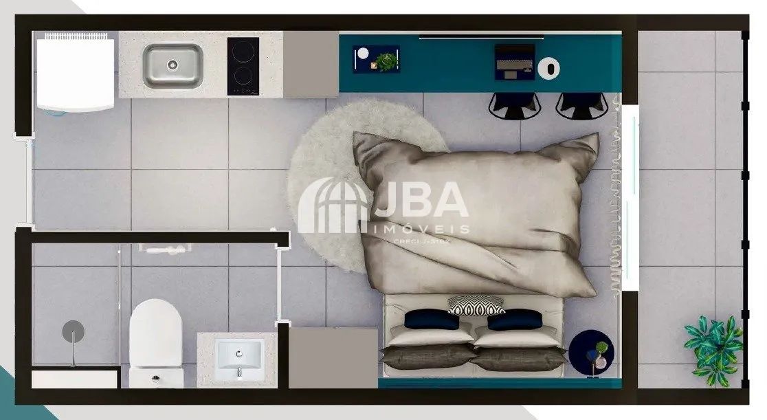 STUDIO COM ÓTIMA LOCALIZAÇÃO NO CENTRO - Foto 4