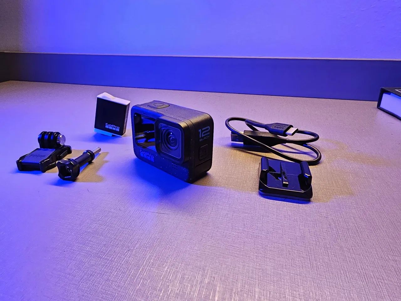 Gopro Hero 12 Black - Completa e zerada  - Foto 2