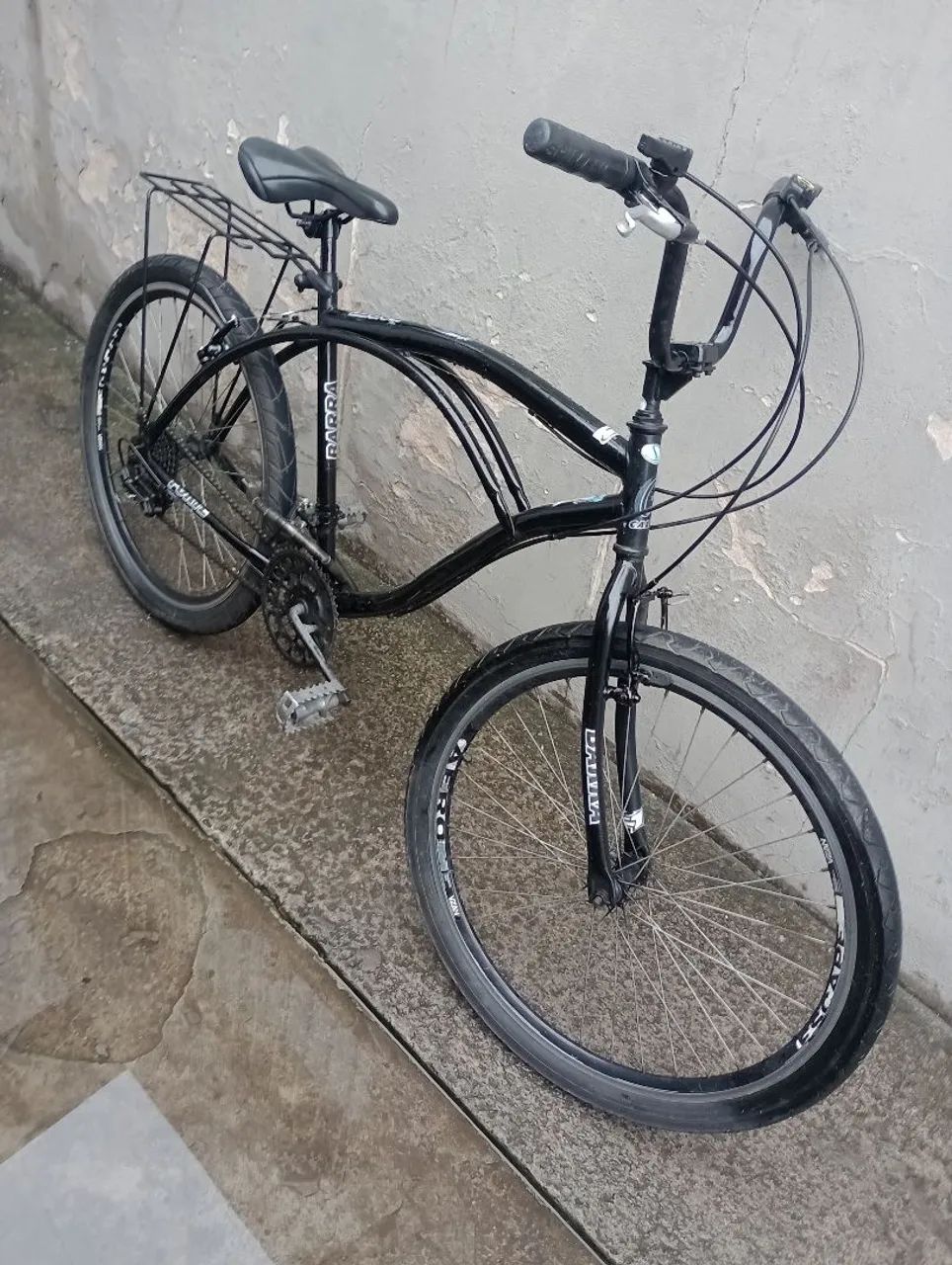 Bicicleta caicara toda em preto... - Foto 3