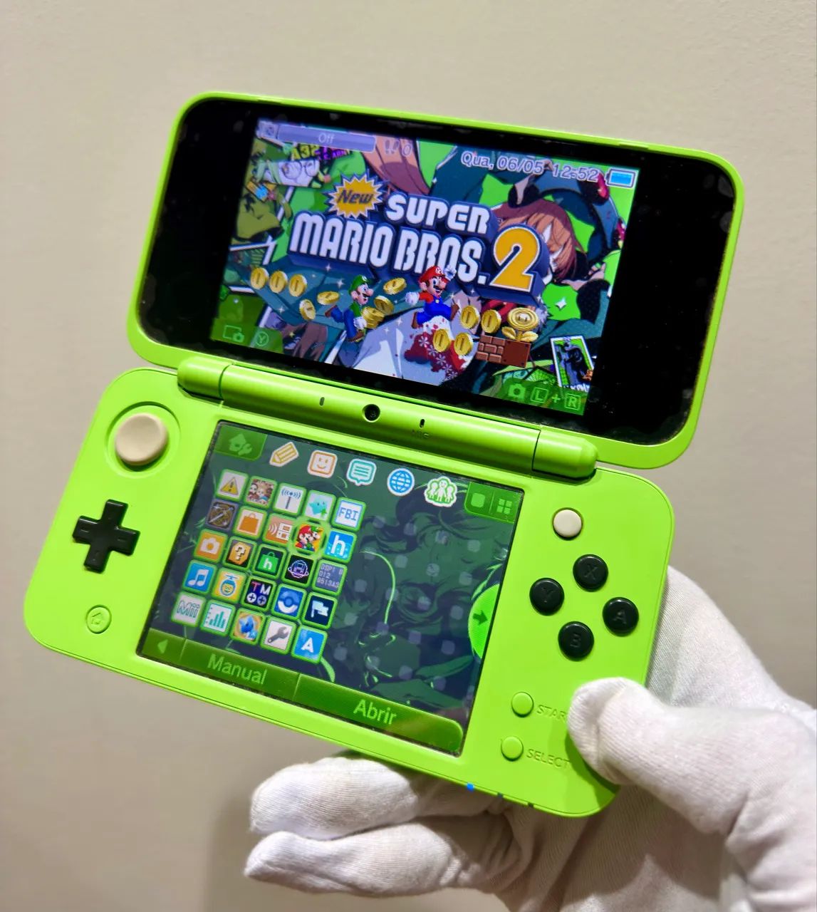 New Nintendo 2DS 3DS XL Minecraft Creeper Edition Game Console