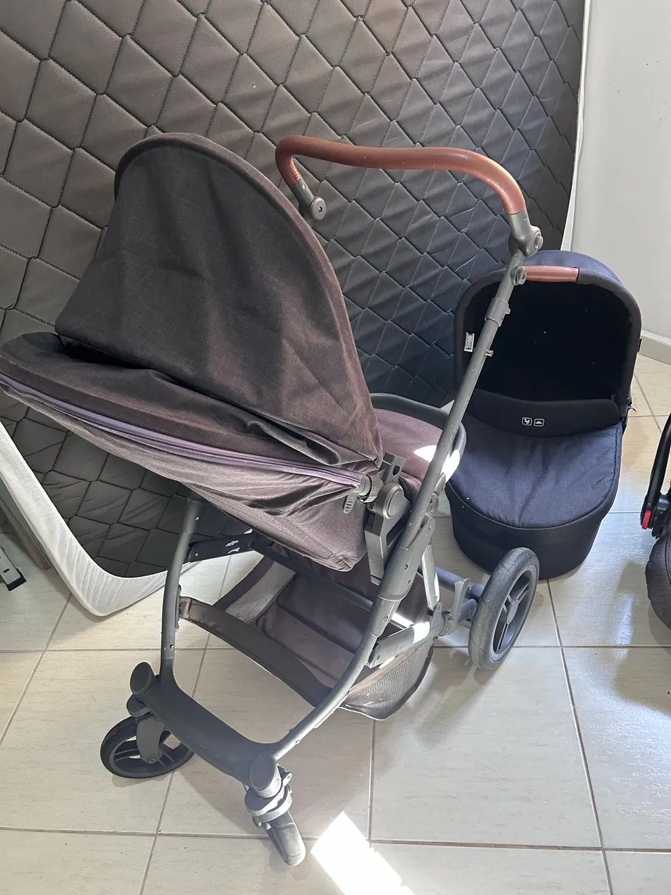 Kit carrinho de bebê completo - Foto 4