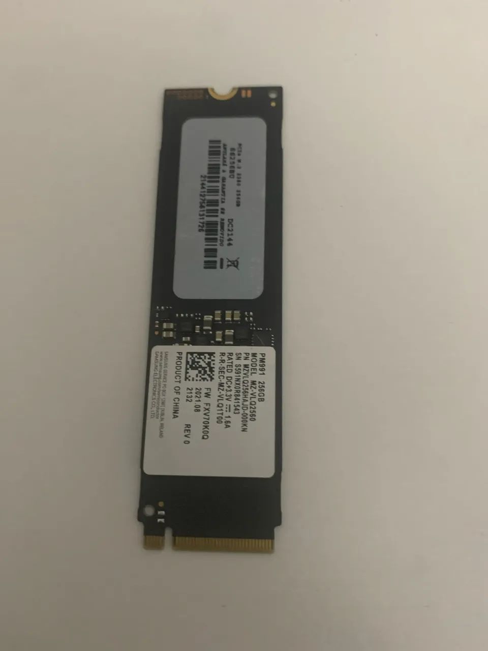 Ssd de 256 gb m2 
