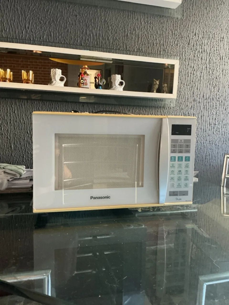 Microondas Panasonic com defeito