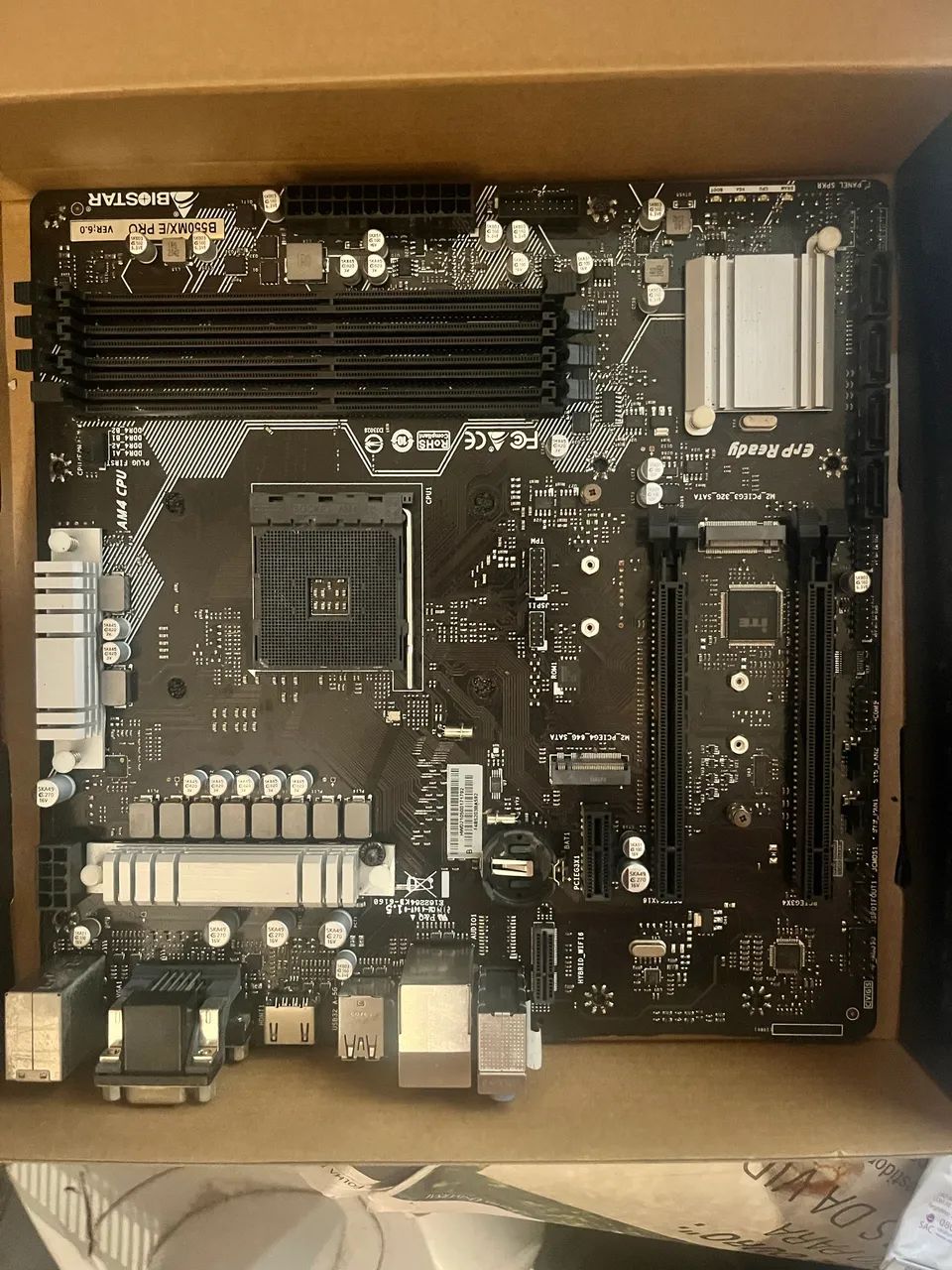 Placa Mãe B550M Biostar (na Caixa) - Foto 2