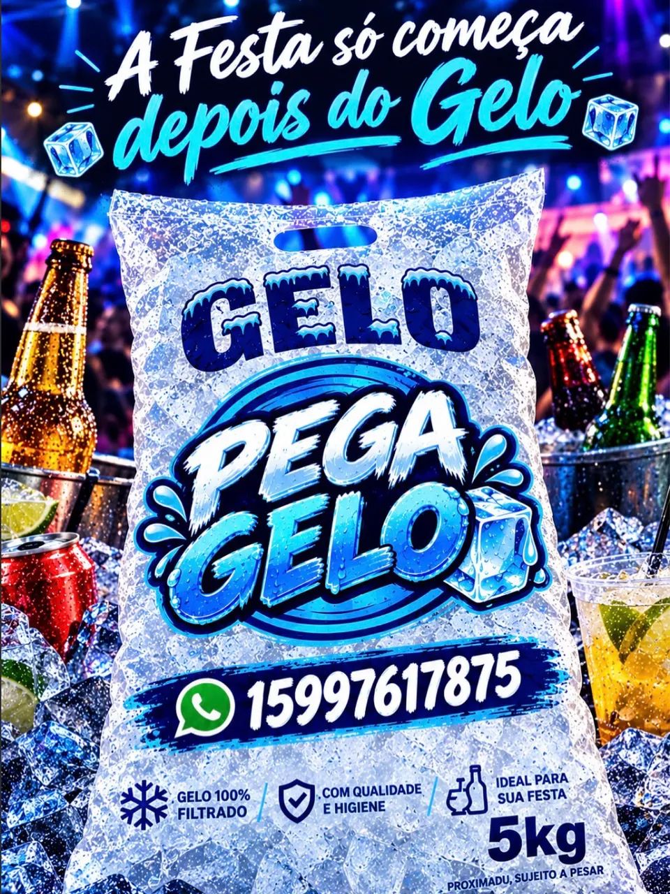 GELO DE ÁGUA  - Foto 2